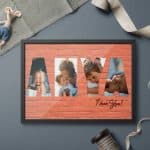 A3 méretű paszpartus kép, fotónyomtatással – anya, mama - Image 31