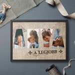 A3 méretű paszpartus kép, fotónyomtatással – anya, mama - Image 21