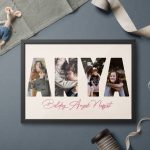 A3 méretű paszpartus kép, fotónyomtatással – anya, mama - Image 17