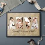 A3 méretű paszpartus kép, fotónyomtatással – anya, mama - Image 30