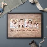 A3 méretű paszpartus kép, fotónyomtatással – anya, mama - Image 11