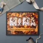 A3 méretű paszpartus kép, fotónyomtatással – anya, mama - Image 10