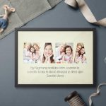 A3 méretű paszpartus kép, fotónyomtatással – anya, mama - Image 5