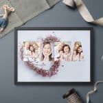 A3 méretű paszpartus kép, fotónyomtatással – anya, mama - Image 4