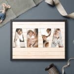 A3 méretű paszpartus kép, fotónyomtatással – anya, mama - Image 26