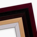 Selyemmatt fa képkeret